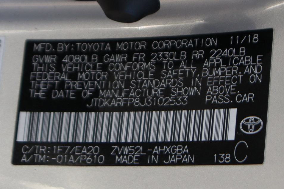 Used 2018 Toyota Prius Prime Premium w/ Carpet Mat Package FWD image 43