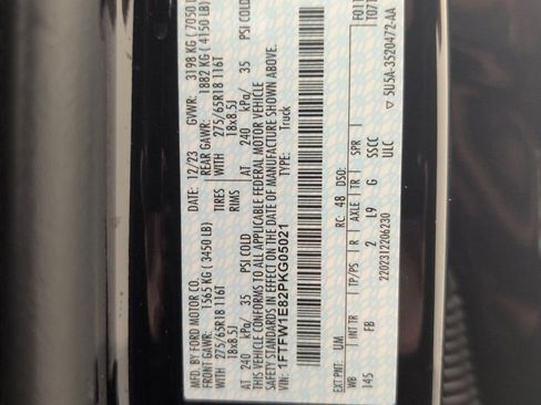 Certified 2023 Ford F150 XLT w/ Equipment Group 302A High AWD/4WD image 38