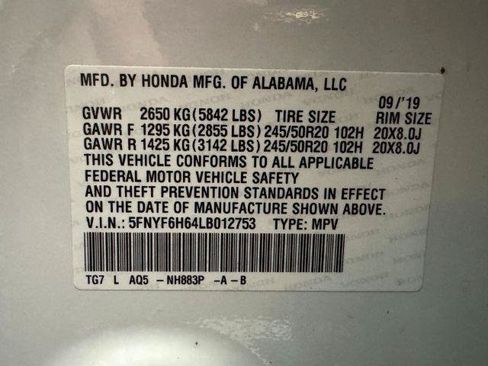 Used 2020 Honda Pilot Touring image 30