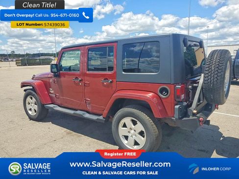 Used 2008 Jeep Wrangler Unlimited Sahara w/ Trailer Tow Group AWD/4WD image 3