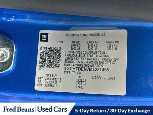 Used 2021 Chevrolet Colorado Z71 AWD/4WD image 36