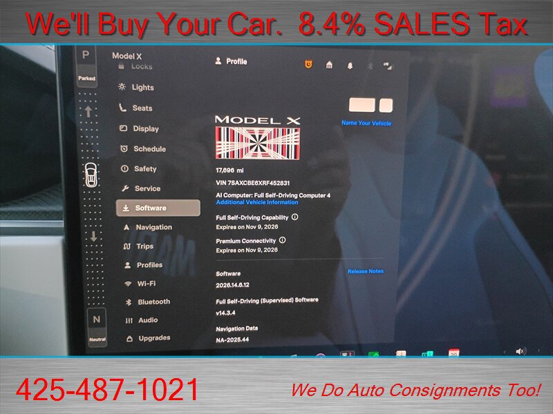 Used 2024 Tesla Model X Plaid AWD/4WD image 28