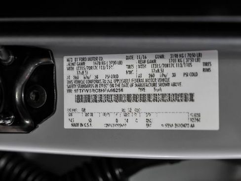 Used 2017 Ford F150 Raptor w/ Equipment Group 802A Luxury AWD/4WD image 50