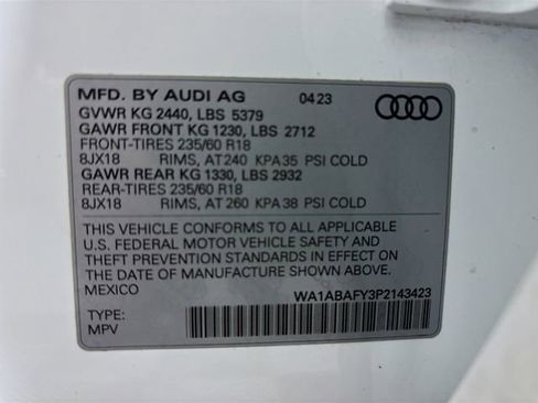 Used 2023 Audi Q5 2.0T Premium w/ Convenience Package AWD/4WD image 32
