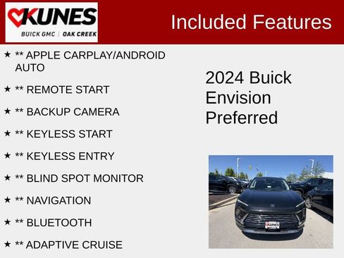 Used 2024 Buick Envision Preferred AWD/4WD image 2