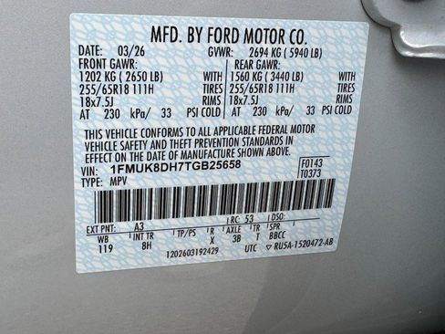 New 2026 Ford Explorer Active AWD/4WD image 16