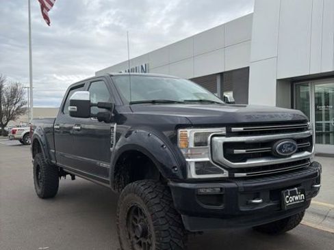 Used 2021 Ford F350 Platinum w/ FX4 Off-Road Package image 1