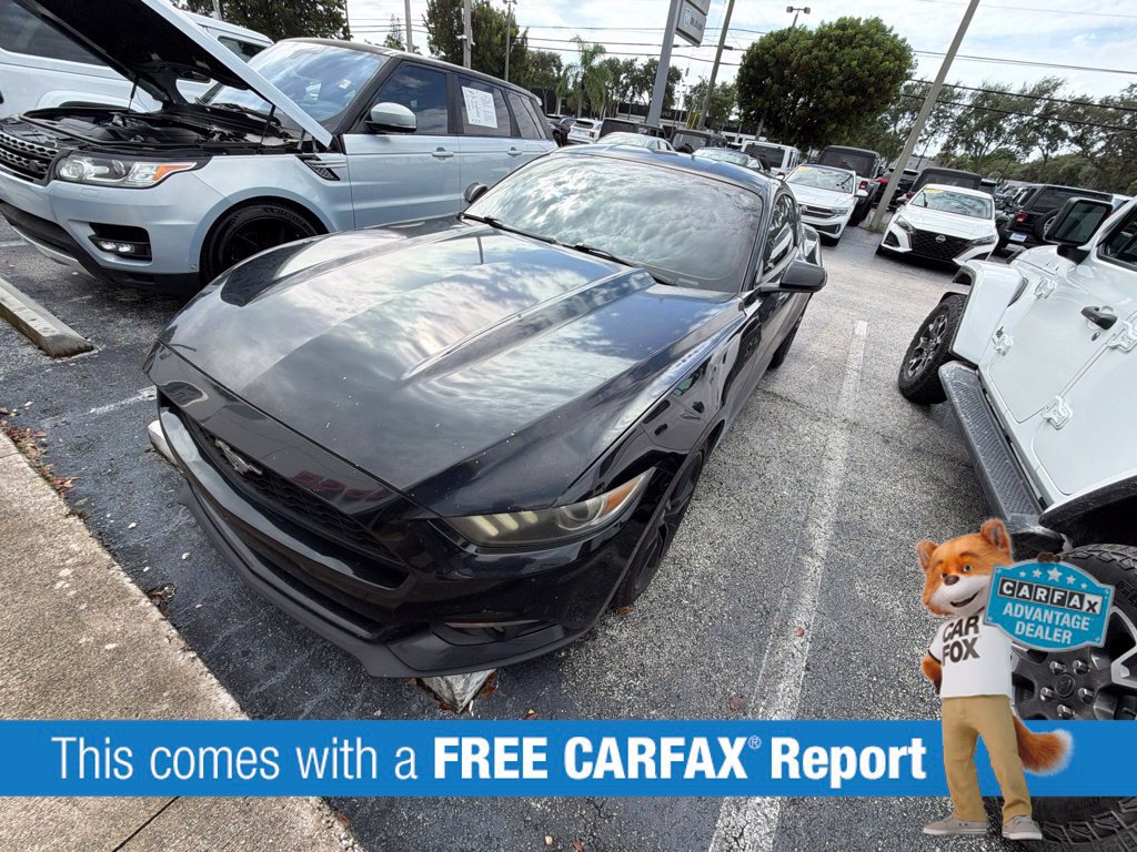 Used 2015 Ford Mustang Premium w/ Ecoboost Performance Package RWD image 3