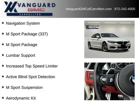 Used 2019 BMW 430i Coupe w/ M Sport Package RWD image 6