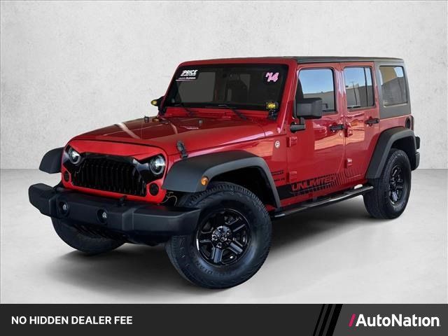 Used 2014 Jeep Wrangler Unlimited Sport w/ Connectivity Group AWD/4WD image 1