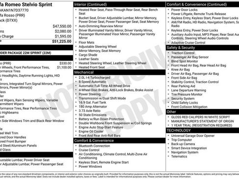 Used 2022 Alfa Romeo Stelvio Sprint image 17