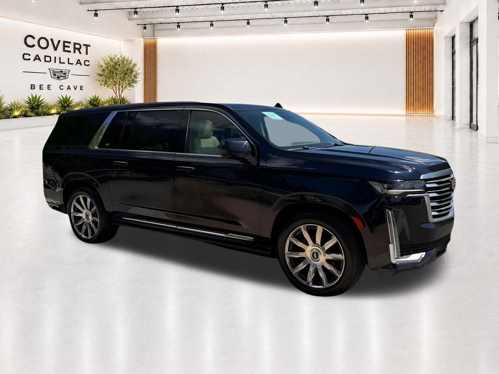 Used 2021 Cadillac Escalade ESV Premium Luxury Platinum w/ Heavy-Duty Trailer Package AWD/4WD 360° Tour