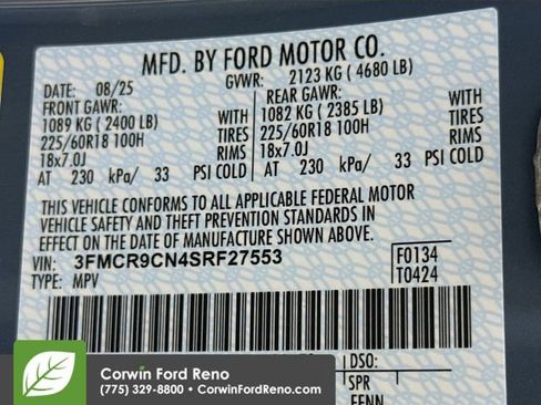 New 2025 Ford Bronco Sport Outer Banks w/ Outer Banks Tech Package+ image 35