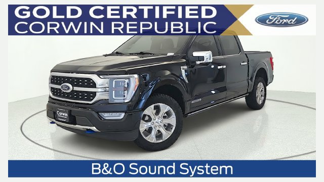 Certified 2023 Ford F150 Platinum w/ Equipment Group 701A High AWD/4WD 360° Tour