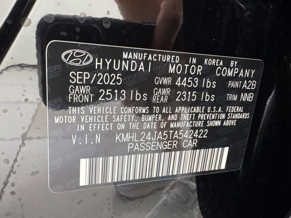 Certified 2026 Hyundai Sonata SE FWD image 10