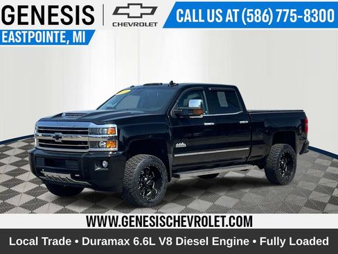 Used 2018 Chevrolet Silverado 2500 High Country w/ Duramax Plus Package AWD/4WD image 1