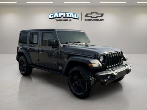 Used 2021 Jeep Wrangler Unlimited Willys image 7