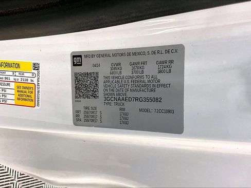 Used 2024 Chevrolet Silverado 1500 W/T w/ WT Value Package RWD image 31