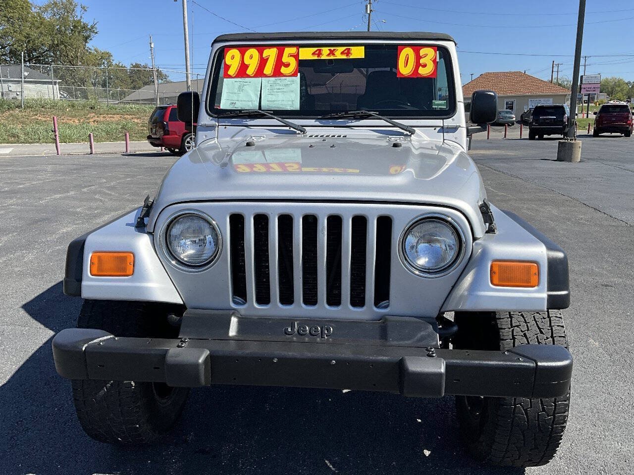 Used 2003 Jeep Wrangler X AWD/4WD image 8