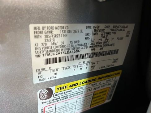 Used 2020 Ford Expedition Limited w/ Equipment Group 302A AWD/4WD image 15