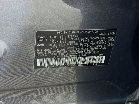 Used 2024 Subaru Ascent Touring AWD/4WD image 38