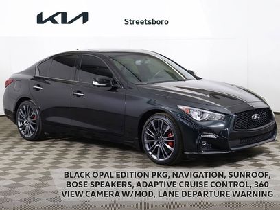 Used 2023 INFINITI Q50 Red Sport 400 w/ Black Opal Edition