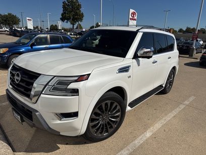 Used 2021 Nissan Armada Platinum w/ Captain's Chairs Package