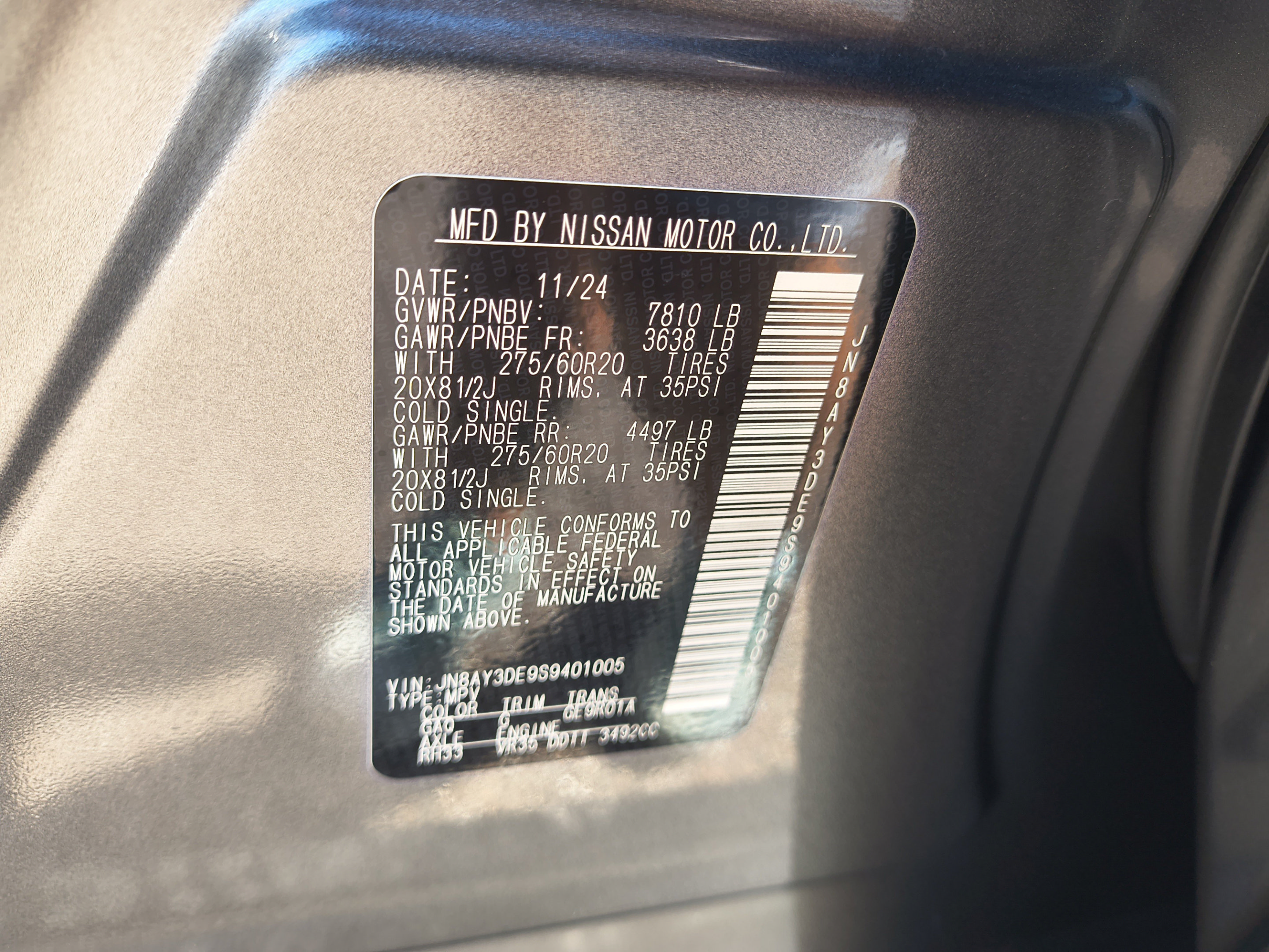 Certified 2025 Nissan Armada PRO-4X w/ Pro-4X Premium Package AWD/4WD image 35