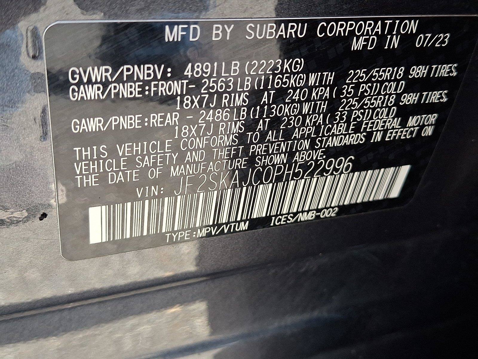 Used 2023 Subaru Forester Sport AWD/4WD image 30