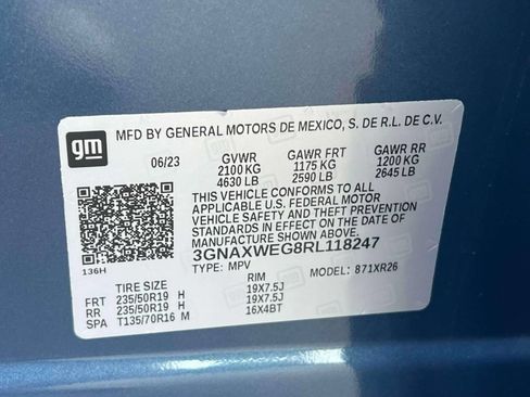 Used 2024 Chevrolet Equinox RS AWD/4WD image 22