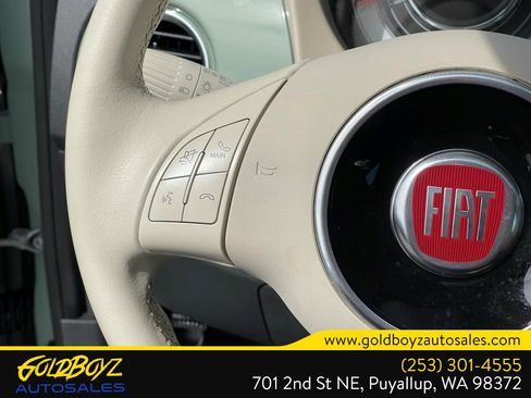 Used 2013 FIAT 500 Lounge w/ Luxury Leather Pkg FWD image 19