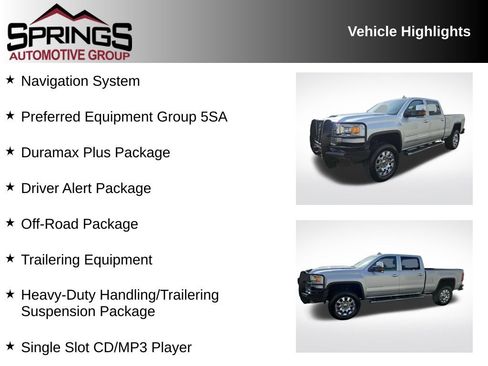 Used 2018 GMC Sierra 2500 Denali w/ Duramax Plus Package AWD/4WD image 2