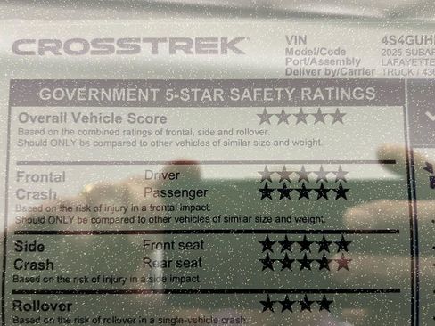 Certified 2025 Subaru Crosstrek 2.5i Sport w/ Popular Package #3A image 35