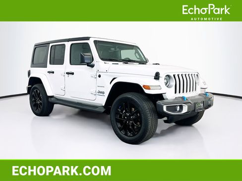 Used 2023 Jeep Wrangler Unlimited Sahara w/ Cold Weather Group AWD/4WD image 1