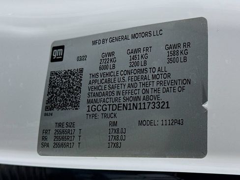 Used 2022 Chevrolet Colorado Z71 AWD/4WD image 30