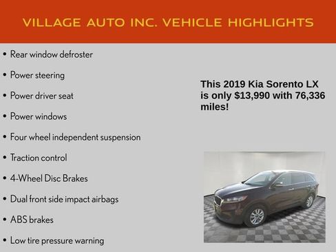 Used 2019 Kia Sorento LX image 14
