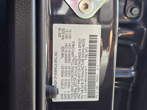 Used 2019 Honda CR-V EX-L image 21