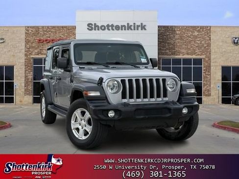 Used 2021 Jeep Wrangler Unlimited Sport AWD/4WD image 1