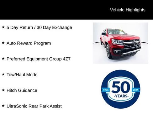 Used 2021 Chevrolet Colorado Z71 AWD/4WD image 8