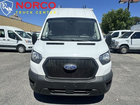 Used 2023 Ford Transit 350 148 High Roof Extended w/ Fleet Safety Package RWD image 5