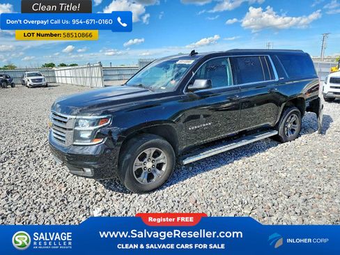 Used 2015 Chevrolet Suburban LT AWD/4WD image 1