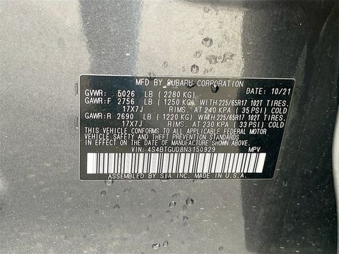 Used 2022 Subaru Outback Wilderness image 35