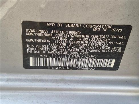 Certified 2021 Subaru Crosstrek 2.5i Sport w/ Moonroof Package AWD/4WD image 15