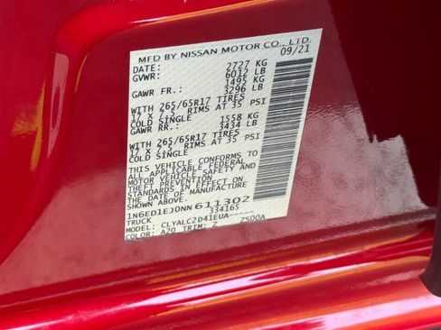 Used 2022 Nissan Frontier SV image 34