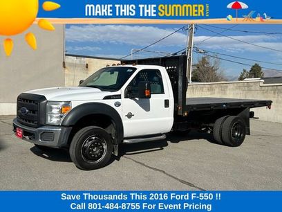 Used 2016 Ford F550 4x4 Regular Cab Super Duty