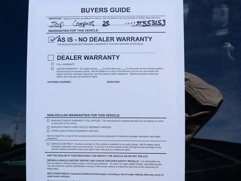 Used 2025 Jeep Compass Limited AWD/4WD image 30