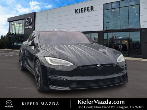 Used 2021 Tesla Model S Plaid AWD/4WD image 1
