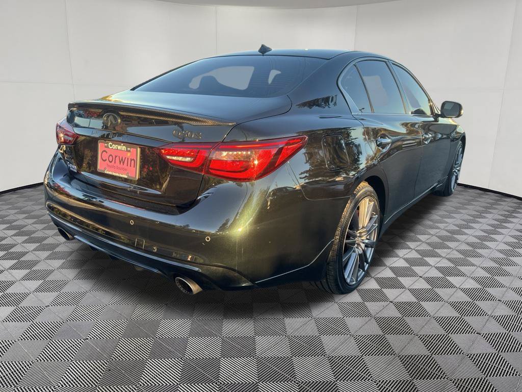 Used 2024 INFINITI Q50 Red Sport 400 w/ Black Opal Edition AWD/4WD image 9