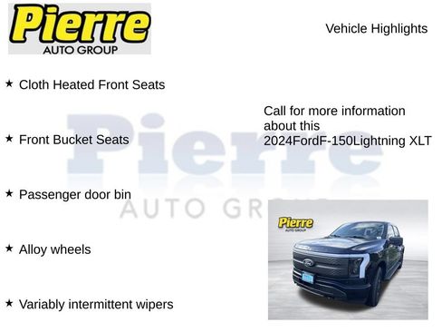 Used 2024 Ford F150 Lightning XLT AWD/4WD image 4