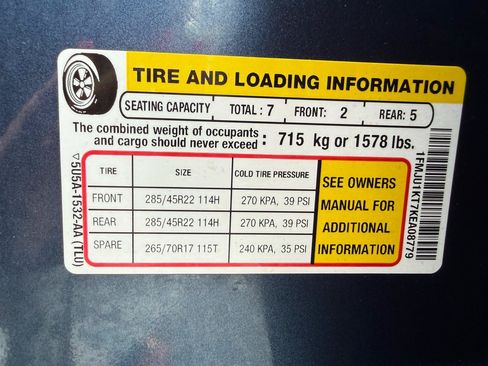 Used 2019 Ford Expedition Limited w/ Equipment Group 303A RWD image 53